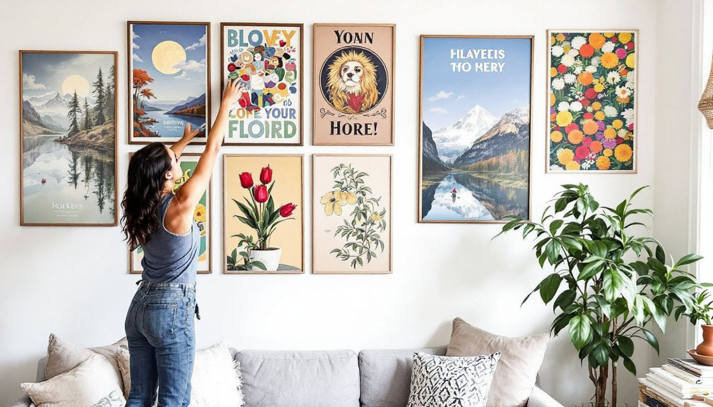 Comment choisir le poster idéal pour chaque pièce de la maison