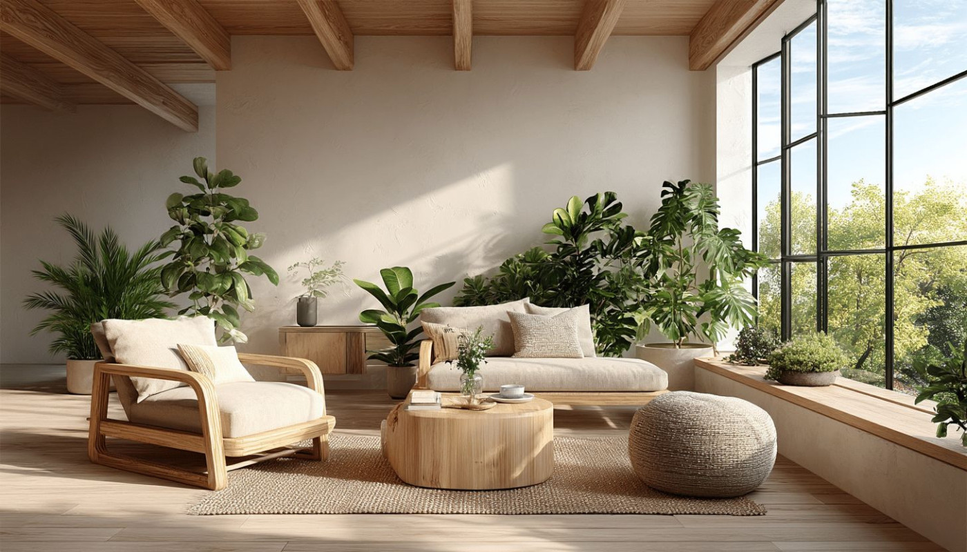 Intégrer des éléments naturels dans un décor scandinave