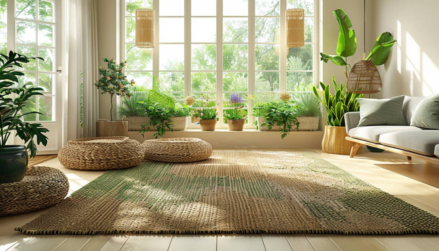Décoration - Les meilleurs matériaux écologiques pour votre tapis de printemps