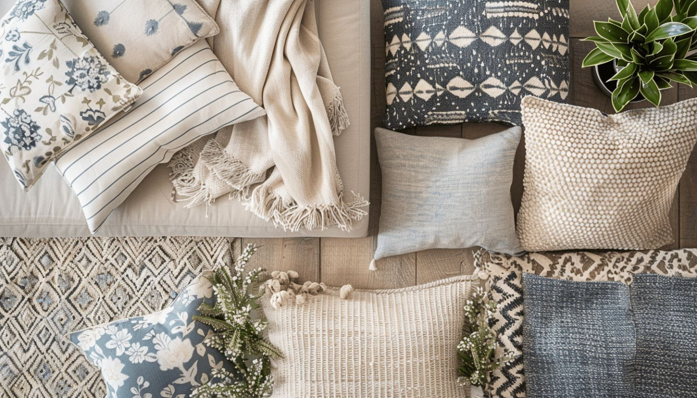 Textiles de maison choisir les matières et motifs pour une déco cosy et tendance
